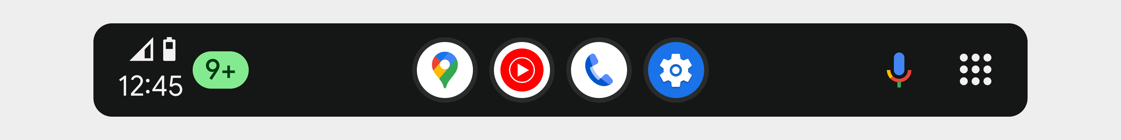 Sağdan direksiyonlu araçlar için gezinme çubuğu