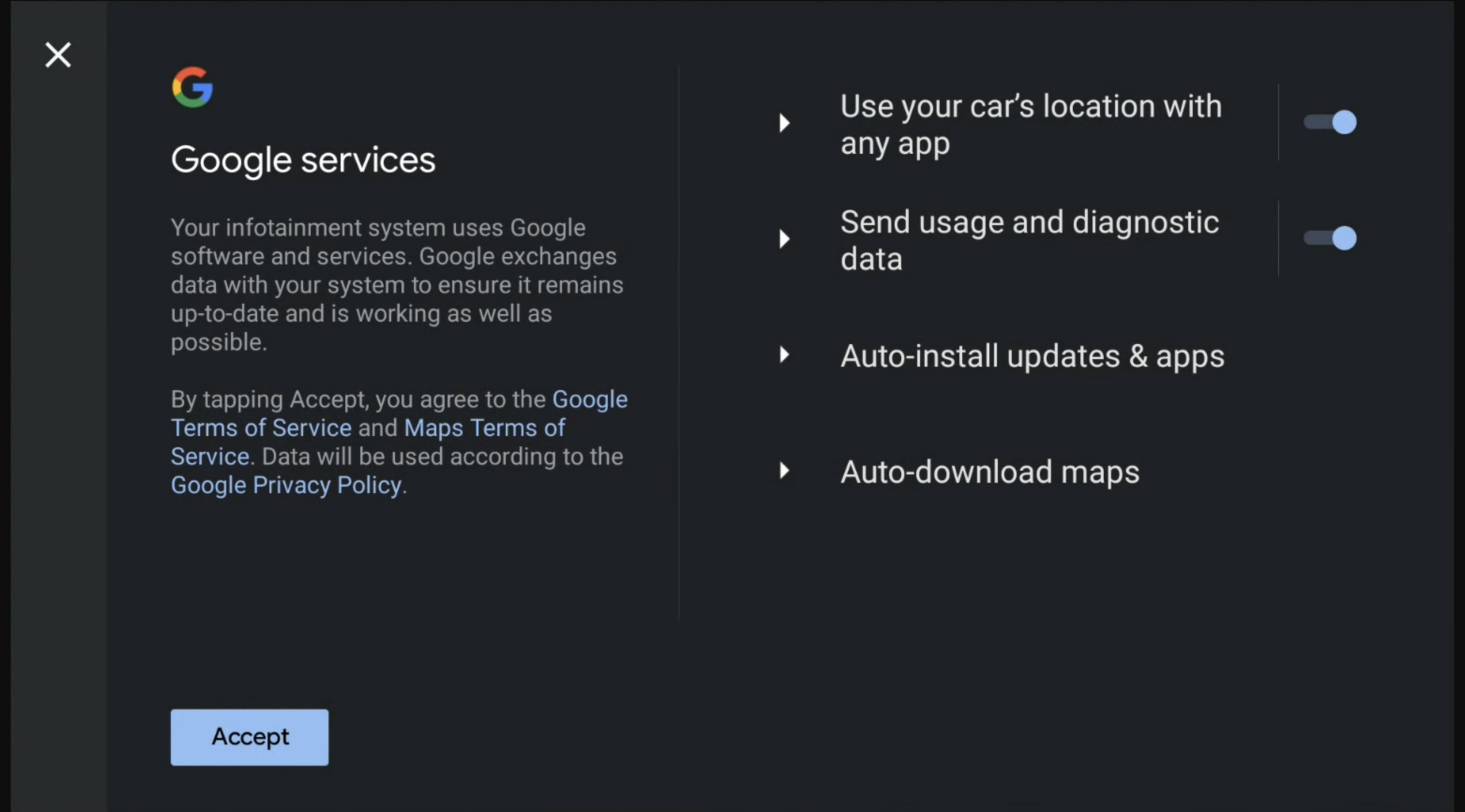 Örnek gToS komut istemi